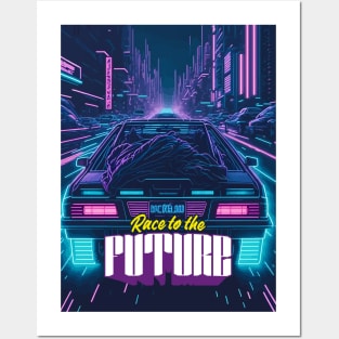 Cyberpunk ride on Posters and Art